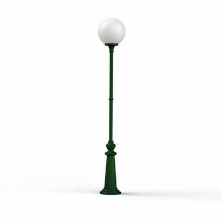 grüne Kugellampe Garten